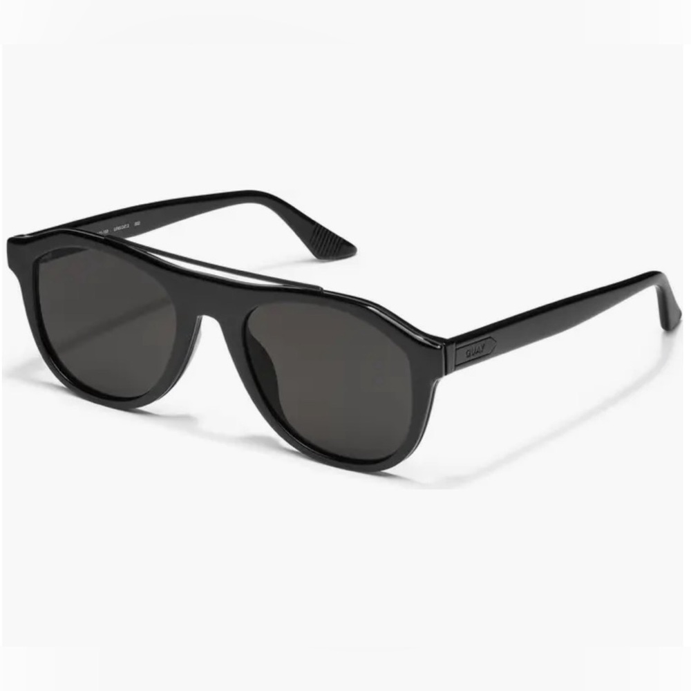 Quay Polarized Aviator Sunglasses